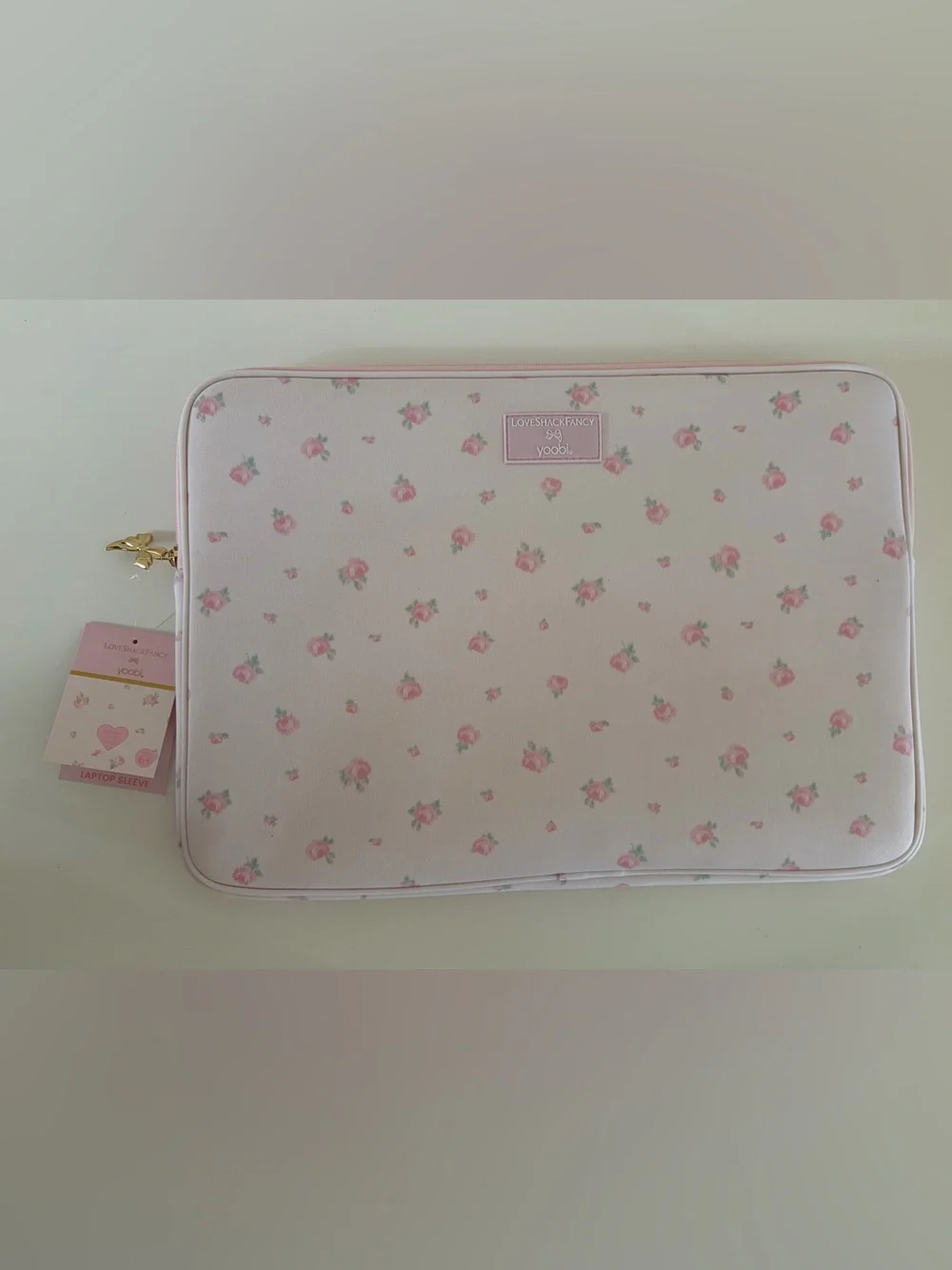 🆕 LoveShackFancy × Target - pink Laptop Sleeve
